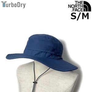 1円～!売切!【正規新品】THE NORTH FACE◆HORIZON BREEZE BRIMMER HAT ハット 帽子 US限定 軽量 TurboDry 男女兼用(S/M)青 180623-5