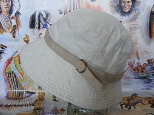 新品　グレースハット　#アウトドア　釣り登山　＃キャンプ　UV　grace　HAT　日よけ帽子　手洗いＯＫ　綿100%　白ホワイト