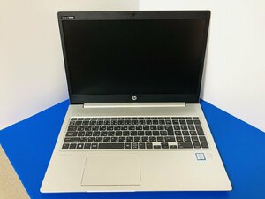 【大分発送】【ジャンク品】HP / HP ProBook 450G6 / JPH010BNK0 / Intel(R) Core(TM) i5-8250U　CPU@1.60GHz /ノートパソコン /中古