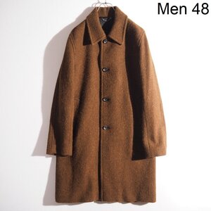 C2417P ▼DRIES VAN NOTEN ドリスヴァンノッテン▼ 21AW ROVEY COAT アルパカ ウール ステンカラーコート ブラウン 48 秋冬 rb mks