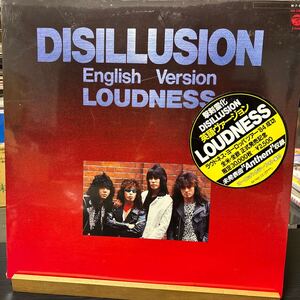 新品未開封品 ラウドネス LOUDNESS /Disillusion English Version LP AX-7407