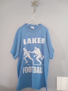 ＬＡＫＥＲ　USAヴィンテージ　ティシャツ　FOOTBALL　古着