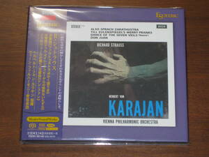 KARAJAN カラヤン/ R.シュトラウス ツァラトゥストラはかく語りき ESSD-90149 2016年発売 Esoteric エソテリック社 Hybrid SACD 国内帯有