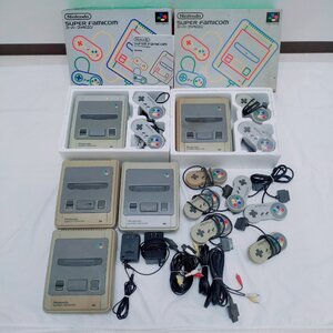 スーパーファミコン　ゲーム機本体・コントローラー・配線　まとめ売り　ジャンク　通電確認のみ　スーファミ　任天堂　nintendo