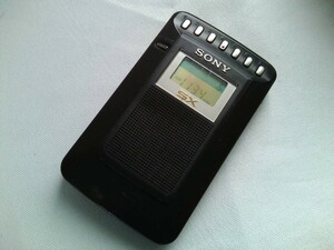 SONY ソニー FM/AM/TV ポケットラジオ ICF-SX705V　日本製★ジャンク