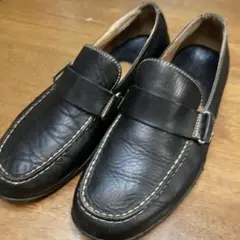 BORN shoes 黒本革靴27.5cm 10/44表示　ドライビング　綺麗め