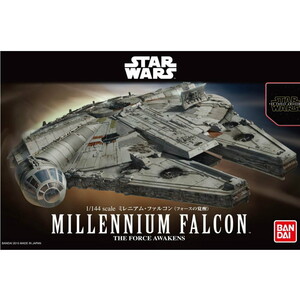 【中古】[PTM]1/144 ミレニアムファルコン(フォースの覚醒) STAR WARS(スター・ウォーズ) プラモデル(202288) バンダイ(63060099)