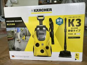 【新品・未使用・開封品】ケルヒャー KARCHER 高圧洗浄機 K3 ベランダ（西日本/60Hz地域用）