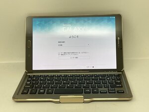 K206【動作確認済・制限○　白ロム】 GALAXY Tab S 8.4 SC-03G docomo ゴールド