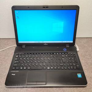 【3】FUJITSU LIFEBOOK AH32/M / Windows10 / Celeron 1005M / メモリ4GB / HDD500GB / DVDドライブ / ノートパソコン【3-1-38】