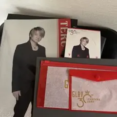 GLAY エンタメくじ TERU3個セット  ポーチ クリアファイル メモ