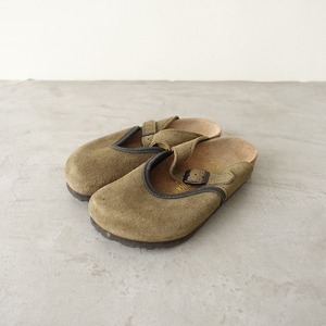 //【キッズ】ビルケンシュトック BIRKENSTOCK *ASCOT レザーストラップサンダル ナロー 31*皮革靴シューズ(sh5-2312-62)【20A42】