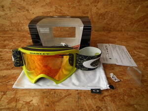 OAKLEY(オークリー) O FRAME 2.0 XL ゴーグル GALAXY BLUE LASER レンズ FIRE IRIDIUM 正規輸入品 (ASIAN FIT ANTI-FOG)