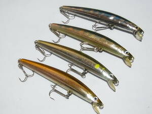 ダイワ　TDミノー　95F　4個セット　Daiwa　TD MINNOW　フローティング ミノー　オールド