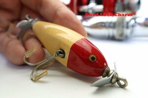 CCBCO INJURED MINNOW ウッドルアー 検) HEDDON ABU 道楽 ZEAL バルサ50 ハトリーズ ザウルス UMOC FENWICK 好きな昭和レトロアングラー