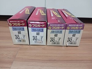 1432　まとめ売り!地下足袋MARUGO丸五プロガード万年12枚24.5㎝×4紺 樹脂製先芯　建設農業林業大工左官鳶塗装造園祭り神輿安全足袋マルゴ