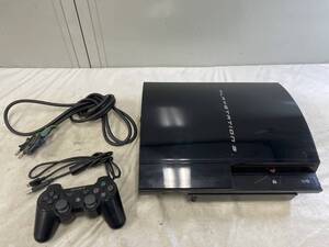 （149）SONY ソニー PS3 PlayStation3 本体 コントローラー コード CECHB00 ジャンク品