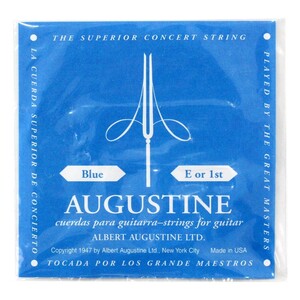 AUGUSTINE BLUE 1弦 オーガスチン 青 クラシックギター弦 バラ弦×2本