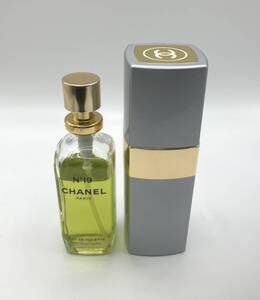 【4654】香水 CHANEL シャネル N°19 オードゥ トワレット ヴァポリザター 50ml 残7割程