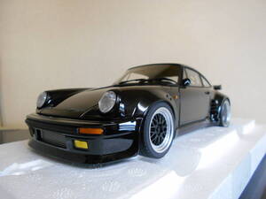 オートアート　1/18 ポルシェ　911（930）TURBO　WANGAN　MIDNIGHT　Blackbird　（30th　ANNIVERSARY）　未展示品