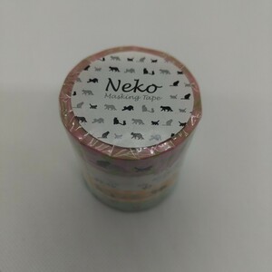 ネコのマスキングテープ4点セット Neko Masking Tape マスキングテープ