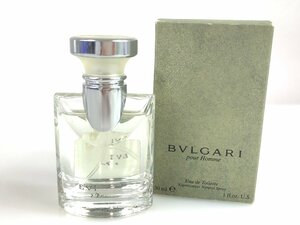 満量　ブルガリ　BVLGARI　プールオム　Pour Homme　オードトワレ　スプレー　30ml　YK-6399