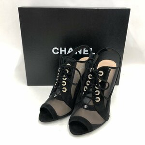 CHANEL シャネル メッシュヒール 35C 【CKAS9019】