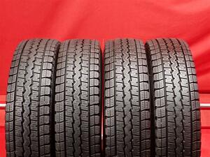 タイヤ4本 《 ダンロップ 》 ウィンターMAXX SV-01 [ 145/R12 6PR ]8/7.5分山★ 商用車6PR エブリィ NV100 クリッパー ミニキャブ stati12