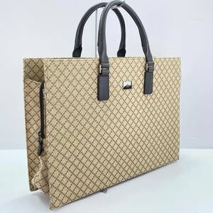 1円 グッチ GUCCI ディアマンテ ハンドバッグ GGキャンバス ブラウン系 YH538