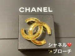 レア　シャネル　Chanel ヴィンテージ　ココマーク　ゴールド　ブローチ　美品