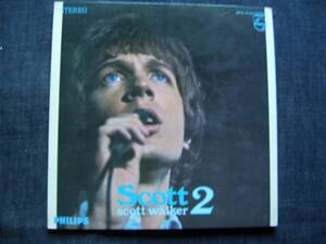 954 ★ SCOTT WALKER ～　Scott 2 (ソロ第二弾) 　◆国内盤 (Philips）1968