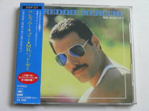 【箱帯】フレディ マーキュリー / MR. バッド ガイ 税表記無3200円箱帯付 32DP-227 FREDDIE MERCURY / MR. BAD GUY