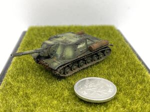 1/144完成品　WWⅡ ソ連軍　ISU-152 JSU-152 自走砲　ワールドタンクミュージアム【同梱可能】1119