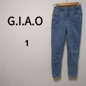 【G.I.A.O】スキニーデニムパンツ(１)細身＊ストレッチ＊ジーパン＊