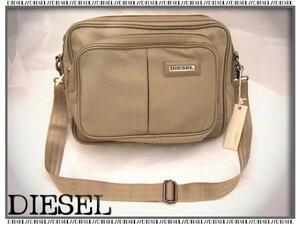 DIESEL＜OUX613-PR027＞ナイロン・斜め掛けBAG＊グレー＊展示品＊B級