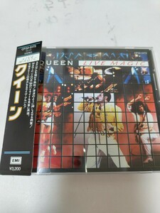 【送料無料】良品　クイーン／LIVE MAGIC　税表記無3200円角丸帯　CP32-5173　QUEEN 11