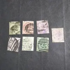 外国切手 イギリス ヴィクトリア女王時代