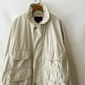 80s Abercrombie＆Fitch ポプリン サファリジャケット XL ビンテージ 80年代 アバクロンビー&フィッチ アバクロ ヴィンテージ