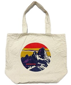 パタゴニア キャンバス バッグ ヘリテージ 2013 PATAGONIA CANVAS BAG HERITAGE TOTE ショップ エコ トート ヘリテイジ フィッツロイ 中古