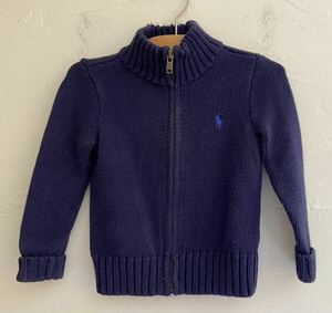 【送料無料】中古 RALPH LAUREN ラルフローレン カーディガン サイズ90