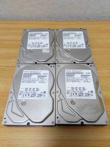 ４台セット IDE UltraATA 500GB HITACHI HGST HDP725050GLAT80 CrystalDiskInfo正常品