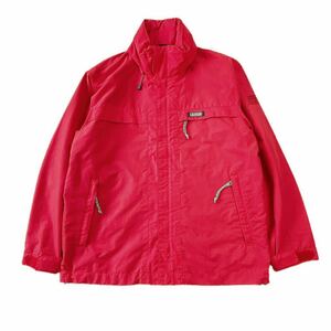 AIGLE/エーグル ウィンドブレーカー ブルゾン T-KIT アウトドア 登山 赤 オーバーサイズ メンズS