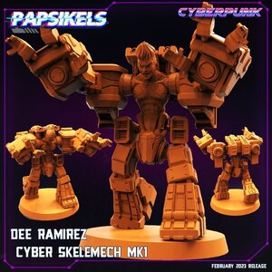 DEE RAMIREZ CYBER SKELEMECH