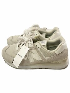 NEW BALANCE◆ローカットスニーカー/23cm/GRY/スウェード/WL574FW2