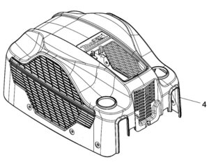 マキタ makita エアコンプレッサ（青）AC500XGH用 カバーコンプリート 141D48-8 コンプレッサ カバーのみ 部品 修理 建築 大工 高圧