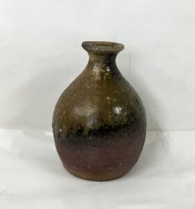 ◎【備前】徳利 とっくり 酒器 備前焼 木箱付き 美品/kb3811