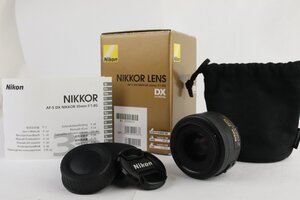 Nikon ニコン AF-S DX NIKKOR ニッコール 35mm F1.8G 単焦点レンズ 元箱付き★F