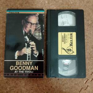 山]VHSビデオテープ ベニー・グッドマン BENNY GOODMAN AT THE TIVOLI