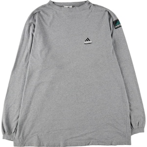 古着 90年代 アディダス adidas EQUIPMENT エキップメント ロングTシャツ ロンT メンズXL ヴィンテージ /eaa430292 【SS2409_10%】