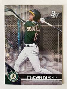 Topps MLB 2021 Bowman platinum #TOP-26 ICE FOIL PARALLEL TYLER SODERSTROM タイラー・ソダーストロム Athletics アスレチックス